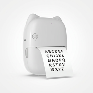 Mini Impresora Térmica Inalámbrica AI, Impresora <span class=keywords><strong>de</strong></span> Fotos Móvil Portátil con Control por Voz, Mini Impresora con Batería <span class=keywords><strong>de</strong></span> 1200 mAh, Paquete con Logotipo OEM - Product Image 2