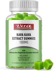 Kava Kava Gummies with Ashwagandha and Magnesium Glycinate Calm Sleep Gummies Kava Extract Gummies