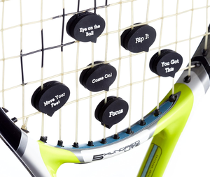 Custom Silicone Tennis Racket Dampener Shock Absorber Reminder for Racquet Vibrations <b>Shoe</b> Decorations - Product Image 4