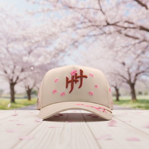Casquette de baseball personnalisée avec logo brodé <span class=keywords><strong>Poisson</strong></span> Koi, boucle réglable, motif Fleur de Cerisier Tenzakura Heaven, vente en gros - Product Image 3