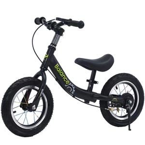 Vélo d'équilibre pour enfants en métal de 12 pouces sans pédales avec amortisseur pour les enfants de 2 à 4 ans - Product Image 6