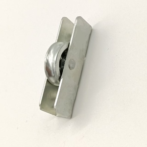 Precio de fábrica Puerta de aluminio y rodillo de ventana Rueda de ventana de aluminio Rodillos de puerta de patio Rodillo de ventana deslizante ajustable - Product Image 1