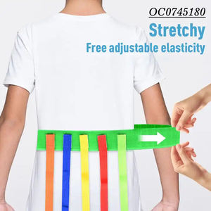 Pull Tail Game Belt Kids Chasing Game Catch Tail Bande élastique avec ruban coloré pour l'activité sportive en plein air de la <span class=keywords><strong>maternelle</strong></span> - Product Image 3