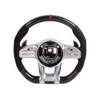 Volant personnalisé en fibre de carbone Mercedes Benz AMG Classe C E W204 W205 W213 W212 C63 W211 C43 C300 G63 Cls W218 W222 W177 W221