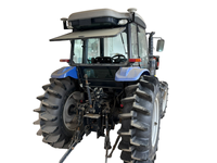 Tracteur agricole 105 CV 4x4 à moteur diesel turbocompressé refroidi par eau, spécial rizières, pneus anti-affouillage profond, climatisation, roulements