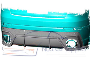 Difusor trasero de parachoques de fibra de carbono para coche <span class=keywords><strong>Q8</strong></span>, compatible con RSQ8 2021-2023 - Product Image 6