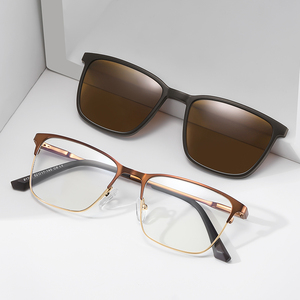 MS 91749 Occhiali da Sole Polarizzati da Uomo per Giovani con Montatura a Clip Occhiali da Vista per Esterno - Product Image 1