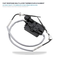 Capteur de température des gaz d'échappement double EGT pour Cummins ISX15 X15 QSX15 4307695 A042N179 5461635 Thermocouple Kenworth 2010-2024