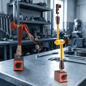 Support d'indicateur de comparaison articulé TTAKE avec portée de 340 mm, force de traction de 100 kg, blocage mécanique - Product Image 2