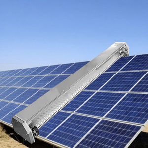 Robot de Limpieza de Paneles Solares de Tamaño Pequeño Resistente a Altas Temperaturas con Cepillo de Lavado para Paneles Solares - Product Image 1