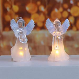 Mini Christmas Warm White LED Santa/Snowman Lights 6.7cm Length Eco-Friendly 3xLR44 <b>Battery</b> <b>Operated</b> 1-Year Warranty Hot Sale - Product Image 3
