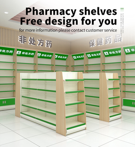 Étagères de <span class=keywords><strong>pharmacie</strong></span>, présentoirs en <span class=keywords><strong>bois</strong></span> pour magasins de médicaments, étagères de <span class=keywords><strong>pharmacie</strong></span> - Product Image 2
