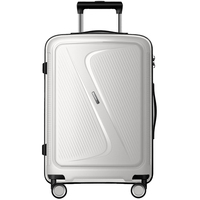 2025 nouvelle valise de chariot de commerce de bagages en PP trois ensembles de 20 24 28 valise de grande capacité valise de chariot en PP
