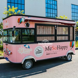 Dessert <b>Food</b> <b>Trailer</b> Insulated Mobile Kitchen Wedding Party Catering Bakery <b>Food</b> Truck with Full Kitchen - Product Image 1