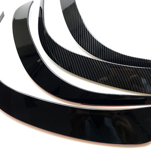 Mercedes-Benz GLE W167 C167 2019-2023 Front Air Intake Trim Piano Black Carbon Fiber ABS Front Grille Modification - Product Image 3