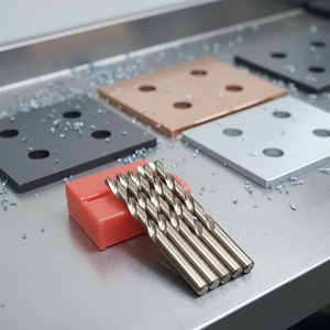 Outils de quincaillerie, foret en cobalt 6 mm 12 mm, foret à tige droite pour découper des trous dans le métal, foret CNC M35 HSS-Co 8% cobalt titane mini - Product Image 4