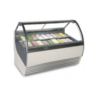 Star Hotel Restaurant Restauration commerciale Équipement de cuisine Vitrine Gelato pour l'installation d'approvisionnement de l'industrie des services alimentaires