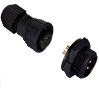Connecteur circulaire mâle Amphenol série C16 J10, 3+PE, étanche IP67