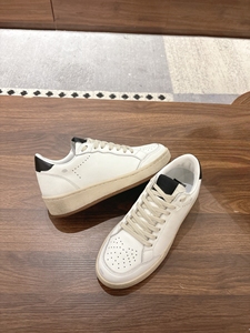 Sneakers de luxe haut de gamme à semelle dorée Super Goose White Star, chaussures de skate tendance, confortables à porter - Product Image 5