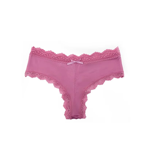 Biancheria intima di pizzo all'ingrosso per le donne Sexy a metà vita comoda ad alta elasticità mutandine traspiranti da donna - Product Image 1