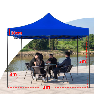 Carpa Plegable Personalizada 10x10, Toldo Impermeable con Logotipo Personalizado, para Ferias Comerciales y Exposiciones al Aire Libre - Product Image 2