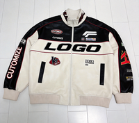 Veste de moto personnalisée pour homme, vêtements de course avec protection en PU, équipement de motocross, vêtements imperméables, coupe-vent, doublure thermique pour l'hiver