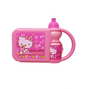 <b>Lunch</b> Box Child Kids Sandwich Box Includes Drink Bottle - Product Image 5