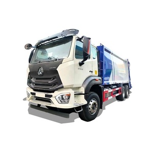 Camion de ramassage des déchets SINOTRUK HOWO 6X4 18-20CBM de qualité fiable pour les services d'assainissement et d'environnement communautaires - Product Image 1