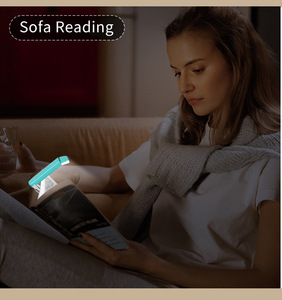 Bán buôn 2024 phong cách mới 3 màu sắc 6 độ sáng Ajustable gấp Xách Tay USB có thể sạc lại LED ánh sáng Cuốn sách với <span class=keywords><strong>clip</strong></span> để đọc - Product Image 5