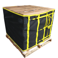 Filet de sécurité industriel en plastique recyclé en gros, 3' x 15', filet de protection pour palettes, filet de protection pour palettes