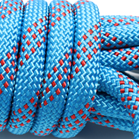 Vente en gros de corde d'escalade statique 6-30mm corde de sécurité avec boucle d'escalade pour l'escalade