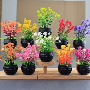 Mini plantes <span class=keywords><strong>en</strong></span> <span class=keywords><strong>pot</strong></span> MSH pour le salon, plante <span class=keywords><strong>en</strong></span> <span class=keywords><strong>pot</strong></span> d'<span class=keywords><strong>eucalyptus</strong></span> artificielle faite à la main - Product Image 1