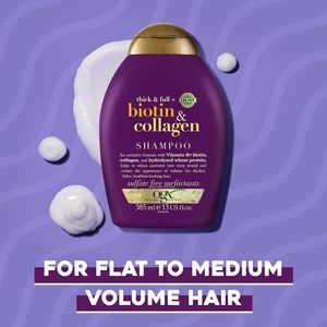 <strong>Ogx</strong> Shampoo, Thick &amp; Full+ Biotin &amp; Collagen, 385ML Hair Shampoo <strong>Conditioner</strong> - Product Image 4