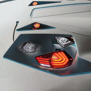 Car <b>Red</b> <b>LED</b> Taillight New Modified Running <b>Lights</b> Turn Signal for X-trail 2014-2019 for X-trail 2014-2019 - Product Image 2
