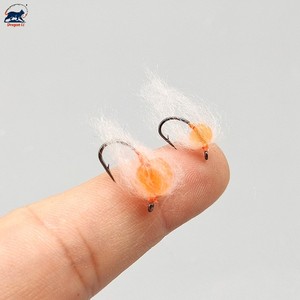 Profesional # 10 # 14 Señuelos de Pesca con Mosca, Hechos a Mano, con Patrón Realista de Huevas de Salmón, Luminosos, para Trucha, Steelhead y Salmón - Product Image 4