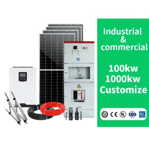 10Kw 60kw 100k Home Factory sistema di energia solare thailandia cina 30Kw regolatore di carica sistema di energia solare