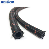 Tuyau hydraulique flexible résistant au feu de haute qualité à haute pression, tresse extérieure Sae100r5