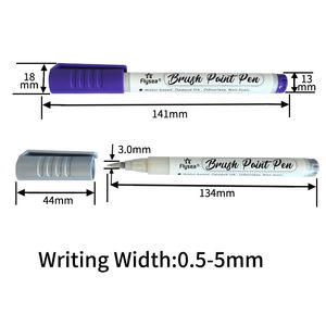 12 pezzi di qualità professionale disegno di vernice per bambini scuola Set di arte della scuola scatola di pittura Set di pennarelli da disegno in acrilico Set di pennarelli - Product Image 4