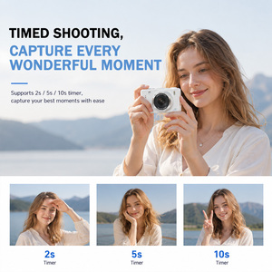 Cámara Digital 4K de 48MP con Autoenfoque, Pantalla IPS de 2.8 Pulgadas, Grabadora de Video MP3 <span class=keywords><strong>para</strong></span> Vlogging, Ideal <span class=keywords><strong>para</strong></span> <span class=keywords><strong>Principiantes</strong></span>, Clases de Fotografía y Escuela - Product Image 3