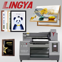 Printer Inkjet UV 3D Resolusi Tinggi A3 TX800 Kepala Cetak Otomatis Tinta Perekat DTF untuk PVC/Logam Desain Ringkas