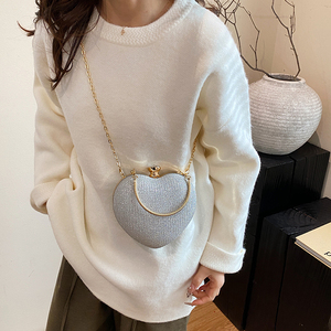 Sacs à main spacieux pour femmes, sacs à bandoulière pour femmes, sac à paillettes en forme de cœur, sac durable pour le <span class=keywords><strong>dimanche</strong></span> et l'église, fiable 2026 - Product Image 4
