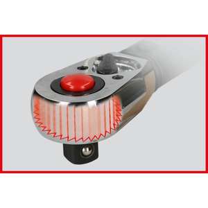 HERRAMIENTAS KS-516,1512 ERGOTORQUE®Llave dinamométrica de precisión con cabeza de trinquete reversible LLAVES DE TORQUE MECÁNICO - Product Image 4