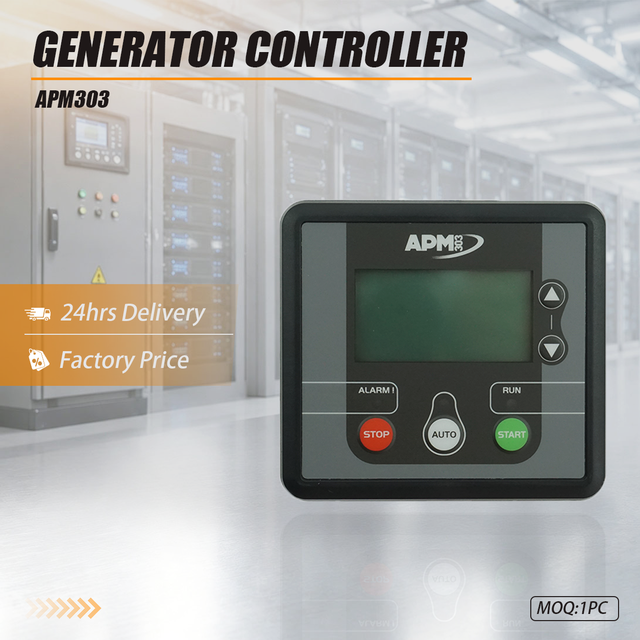 APM303 Digital Control Panel SDMO Controller Unit, APM-303 Generator Control Module