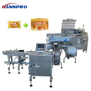 High Speed Automatic Flow Packing Machine Bread Hot Dog Buns Packaging Machine Secondary Bagging Packing Machine