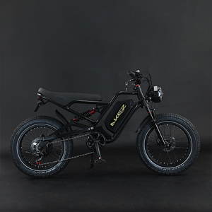 Bicicleta Eléctrica Urbana de Montaña con Suspensión Completa, 48V 52V 1500W, Largo Alcance, 20 Pulgadas, para Adultos, Envío Rápido desde Almacén en EE. UU., 1500W Fat Ti - Product Image 6