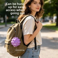 Balle anti-stress personnalisée en silicone pour adultes, jouet de contrôle des rongeurs, sensation TikTok, décompression ultime pour le bureau