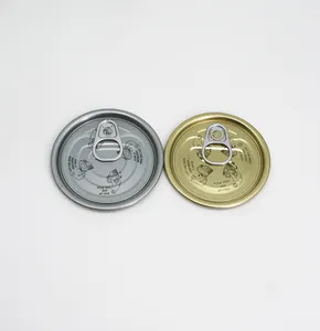 イージーオープンフードブリキ缶蓋ブリキプラスチックボトルフード缶キャップリングプルシール蓋
