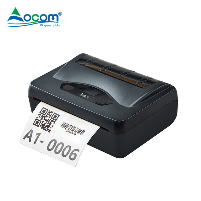 Black and White 80mm Bar Code Label Making Machine No Ink Package Printer for Pharmacy in Stock