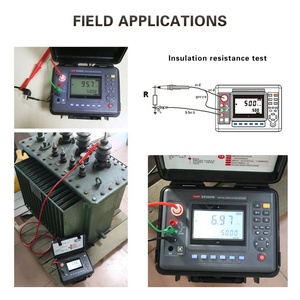 มอเตอร์หม้อแปลง ES3045 D5kV 10T เครื่องวัดความต้านทานฉนวนแบบดิจิตอล เมกะโอห์มมิเตอร์ เครื่องทดสอบความต้านทานฉนวน อุปกรณ์ไฟฟ้า สำหรับการบำรุงรักษา - Product Image 2