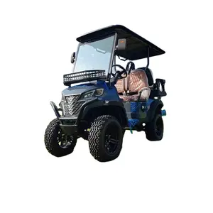 Tongcai 헤난 6 인승 사용자 정의 4x4 뒷좌석 키트 4 바퀴 2500w 전기 가스 작동 4 좌석 가솔린 ebike lifepo4 골프 카트